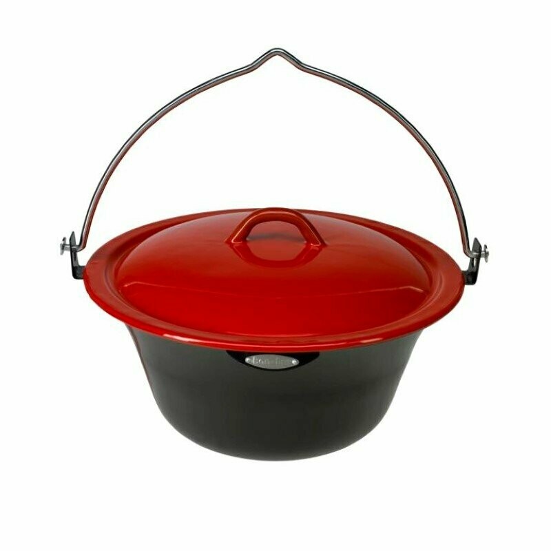 Emaillen Bon-Fire Pan