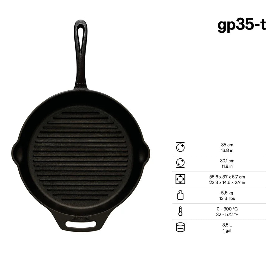 Gietijzeren Grill Skillet
